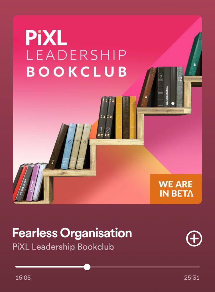 Really enjoying the latest PiXL leadership bookclub @RachelPiXL “What am I missing?” rather than “Have I missed anything?” & “Is there any question that I should have asked that I haven’t?” are takeaways so far. Enjoying learning about psychological safety & how we create it.