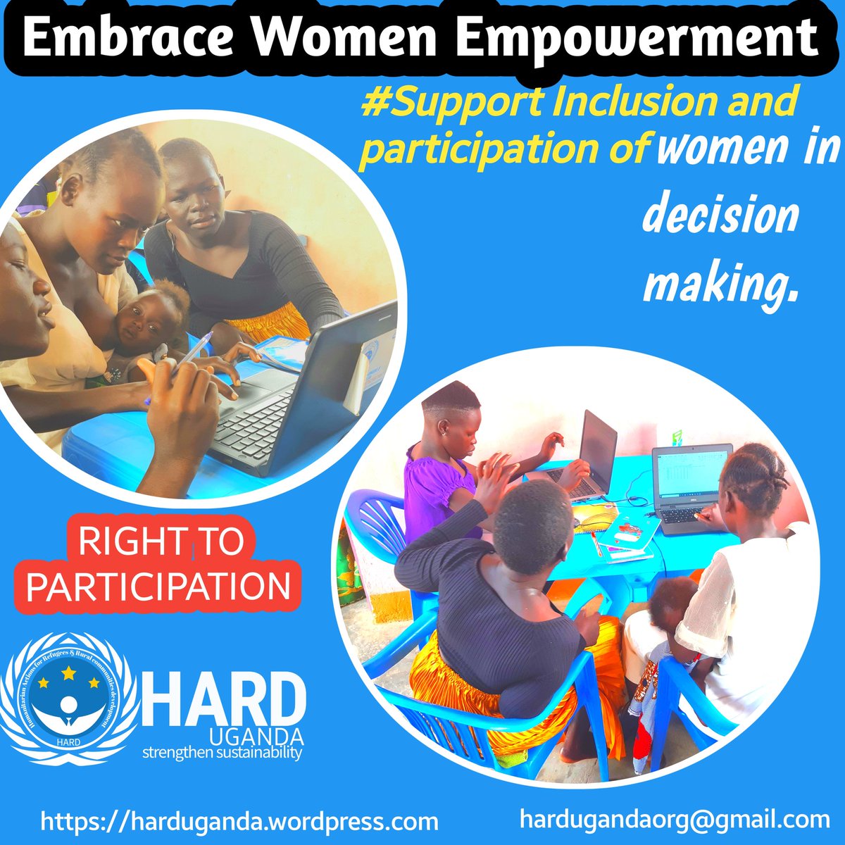 Igniting women Inclusion and participation in decision making in the society to enhance social justice and gender equality. It's our continuous campaign to embrace Equality. @AYDLinkUg @Ugandayouthpla2 @c4cworking