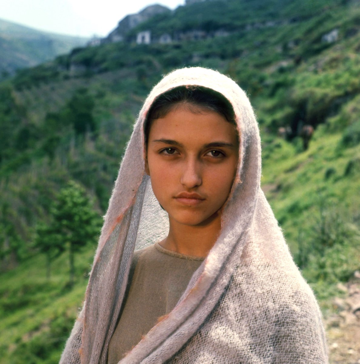 Margherita Caruso è Maria giovane ('Il Vangelo secondo Matteo' dir. Pier Paolo Pasolini, 1964) © foto Angelo Novi cortesia @cinetecabologna - @sergioandreola