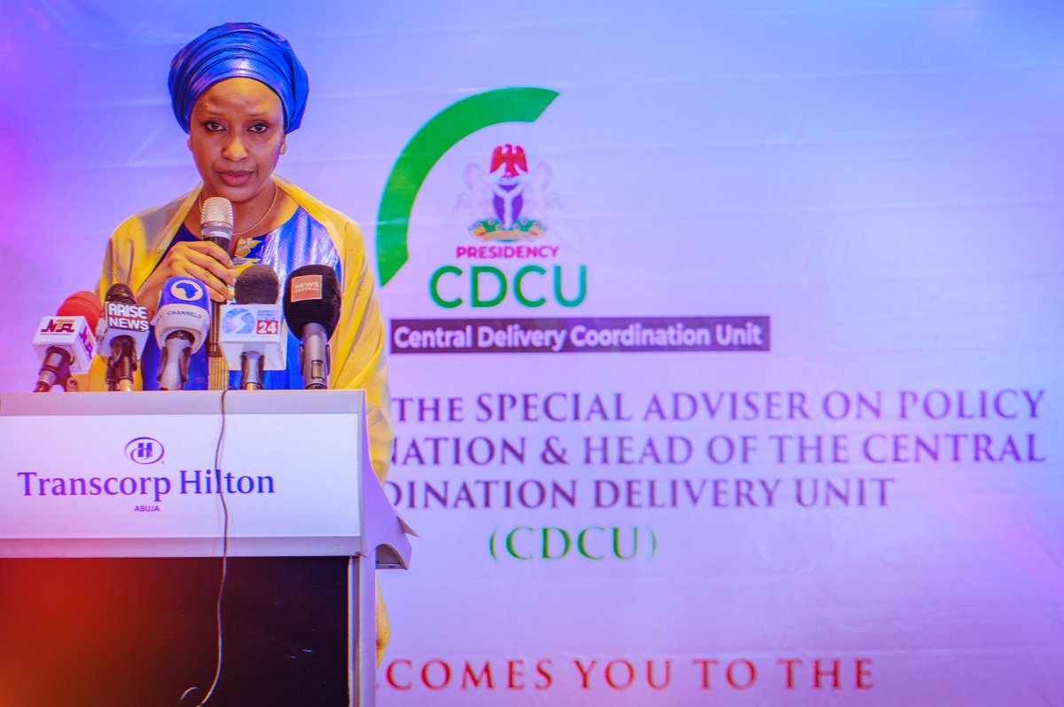 The Central Delivery Coordination Unit @CDCUPolicyFGN led by Bala Usman @hadizabalausman launching the delivery tracker app means President @officialABAT is taking citizens’ engagement to a whole different level never seen before in the history of our country.