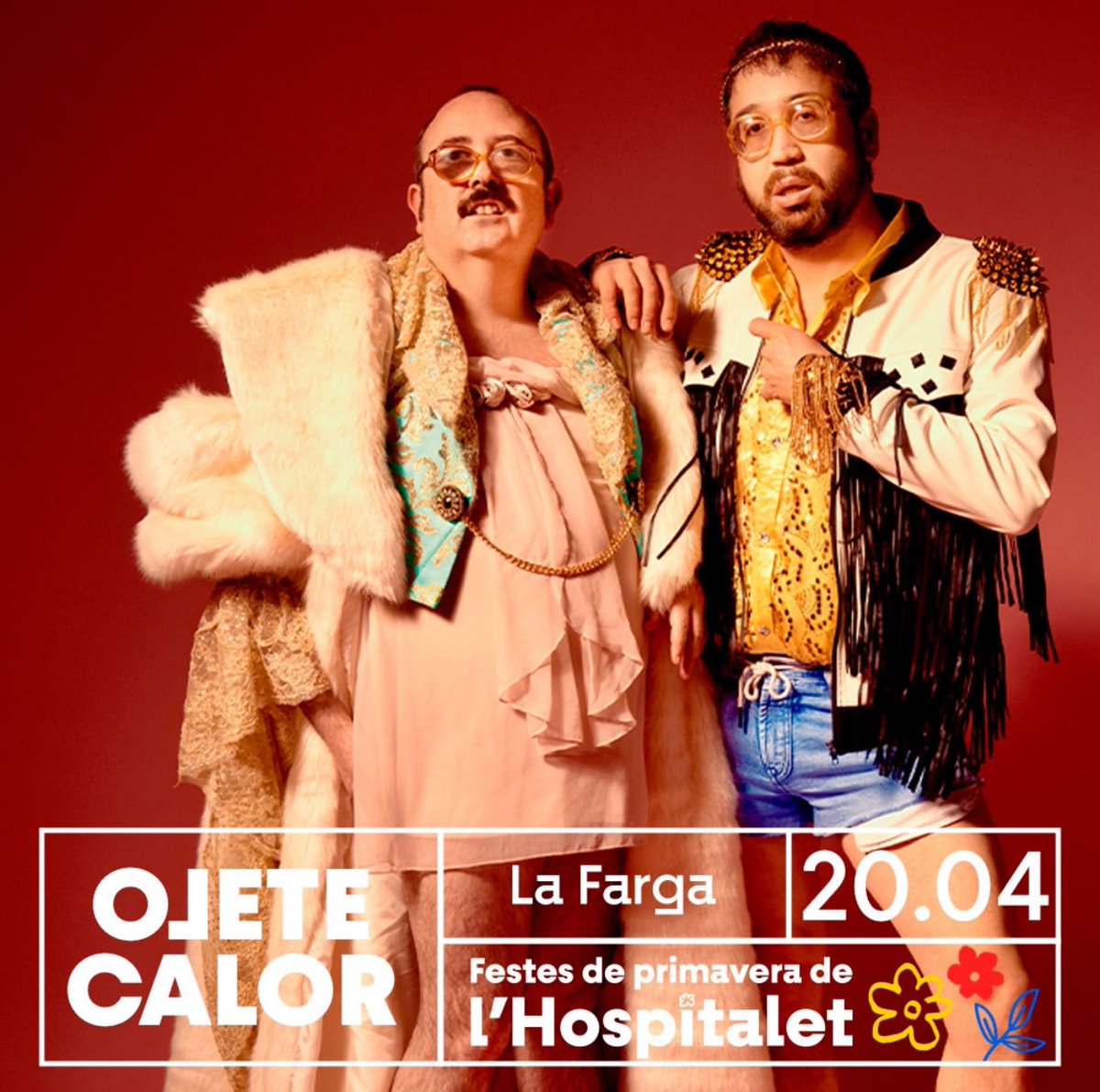 🚀#PrimaveraLH 🌸 𝐉𝐮𝐚𝐧 𝐌𝐚𝐠𝐚́𝐧 i 𝐎𝐣𝐞𝐭𝐞 𝐜𝐚𝐥𝐨𝐫 són els concerts de la @fargahospitalet per aquestes Festes de Primavera 🌸 📅 19 i 20 d'abril Entrades 🔗 theproject.es #LHospitalet #CulturaLH