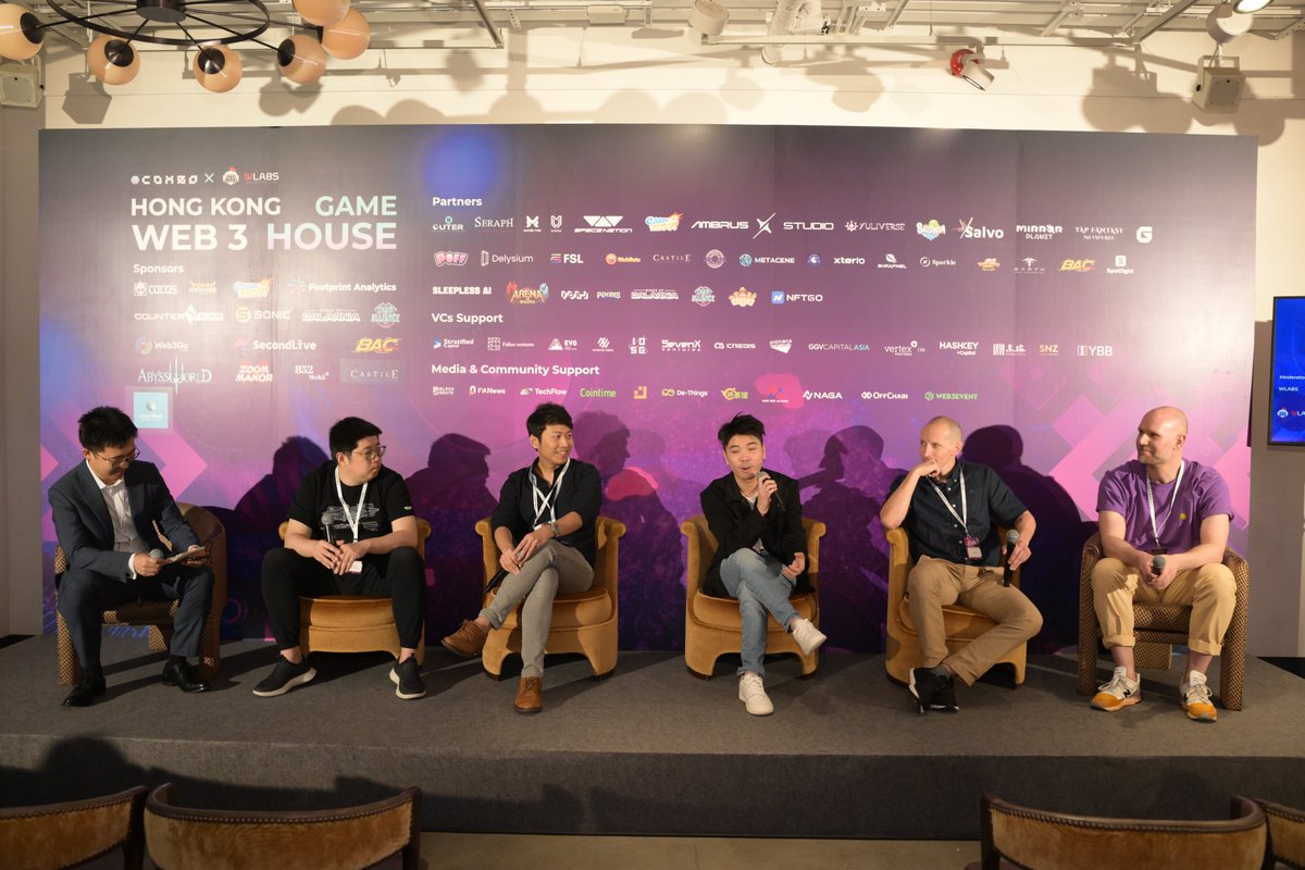 Our adventure in Hong Kong continues! ✨ Check out these snapshots from yesterday's WEB3 GAME HOUSE 2024 event hosted by @combonetworkio and @GuaTianGuaTian! We were there alongside @MinesOfDalarnia! Our Marketing Lead, @jjwisman, was also one of the panel speakers. 🙌