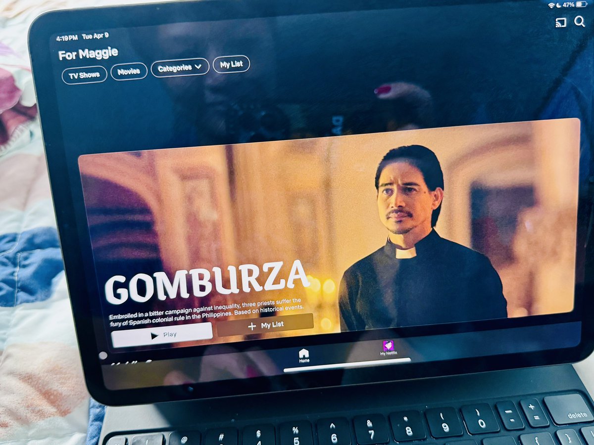 GOMBURZA now available on Netflix.
#ArawNgKagitingan 🇵🇭