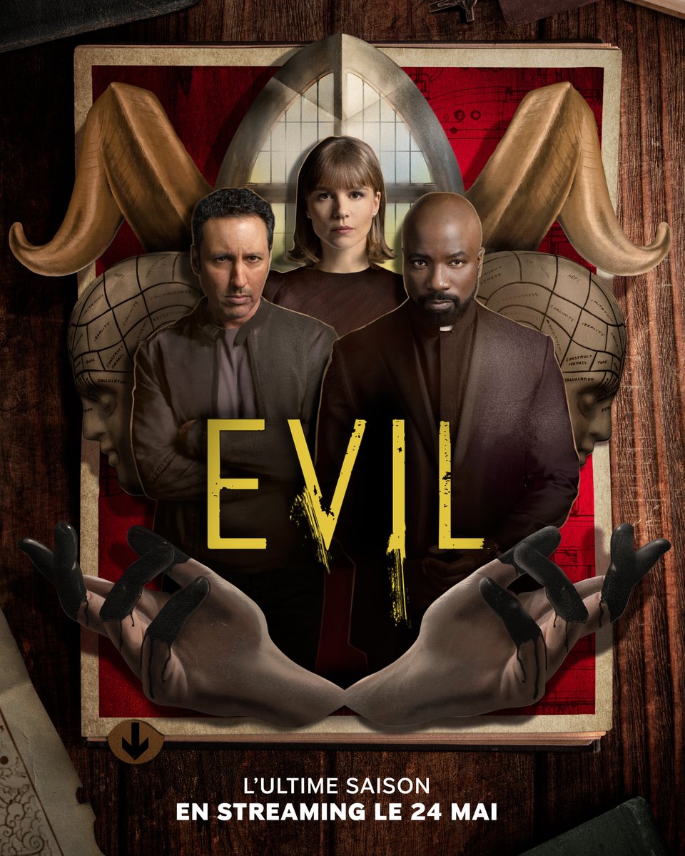 Leland vous manquait ? Retrouvez-le dans l'ultime saison de #Evil, le 24 mai sur Paramount+.