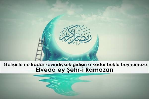 Bitirmenin verdiği mutluluk, Bitmenin verdiği burukluk...! #Elveda Ey şehr -i #Ramazan...