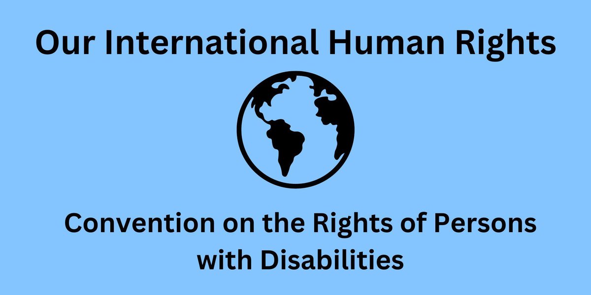 On 1st May, join us & Cathy Asante from @ScotHumanRights for the first in our new webinar series exploring the international treaties behind the Human Rights Bill, 'Our International Human Rights: UN Convention on the Rights of Persons with Disabilities': buff.ly/3TUdBLn