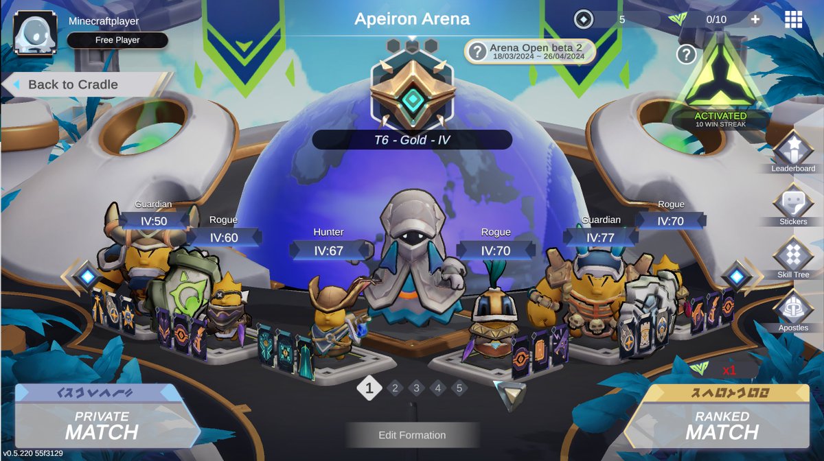 Lovely the game, the game it was like LOL but it more good and awesome!!! i love it!!!, can't wait for BIG UPDATE in future, btw please add some more character and more skill or skin maybe  #ApeironNFT
<a href="/Bybit_Official/">Bybit</a>
<a href="/ApeironNFT/">Apeiron</a>