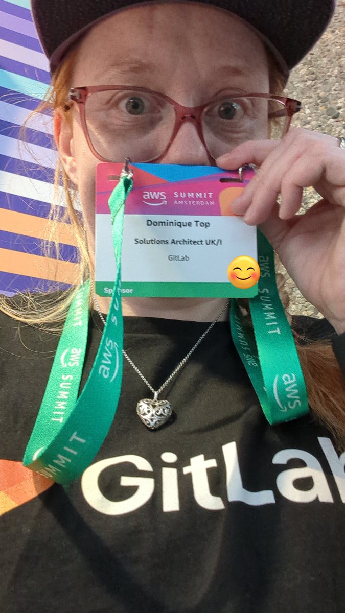 ππDevOpsDomi ππ @KubeConEU/π¬π§/πΊπ¦/#BLM (@devopsdomi) on Twitter photo At #AWSSummit #Amsterdam today! Anyone here too? Come hang out at the <a href="/gitlab/">π¦ GitLab</a> booth! At #AWSSummit #Amsterdam today! Anyone here too? Come hang out at the <a href="/gitlab/">π¦ GitLab</a> booth!