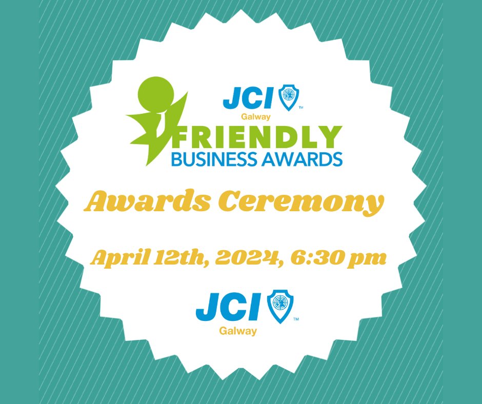 We are delighted to be nominated for the @JCIGalway Friendly Business Awards! The awards ceremony is taking place this Friday & we are looking forward to attending on the night & meeting the other #nominees! Fingers crossed! 🤞 #awardsnight #communitysupport #cancersupport