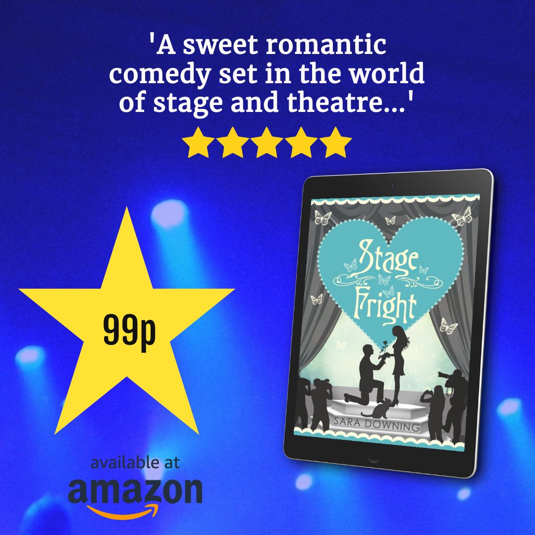 My @RNAtweets #TuesNews is that my little romcom, Stage Fright, is on offer this week! amazon.co.uk/Stage-Fright-r…