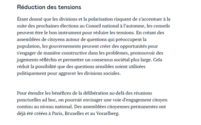 En automne 2024 se tiendront les élections législatives en #Autriche 🇦🇹, l'occasion pour <a href="/ICesnulaityte/">Ieva Česnulaitytė</a> @DemocracyNext de rappeler qu'il y a une matière renouvelable, inépuisable et non encore exploitée à mobiliser : l'intelligence collective citoyenne au-delà des élections.