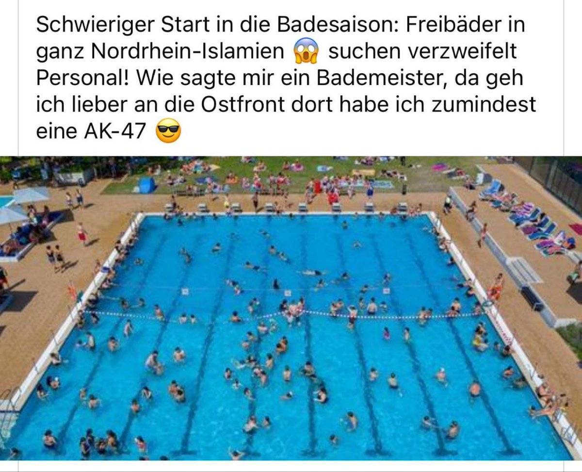 Wer will sich das denn heutzutage noch freiwillig antun? Soviel können die mir garnicht zahlen 😂 #RemigrationJetzt
#Migrantengewalt
🇩🇪🇩🇪🇩🇪🇩🇪#Afdjaa #nurnochAfD #WirSindMehr #Neuwahlenjetzt