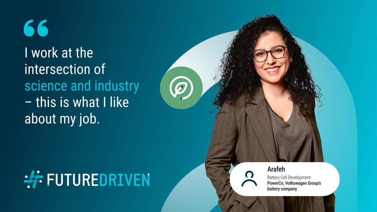 Did you know that the EU car manufacturers are investing over €250 billion in electrification? From raw materials, and battery-cell manufacturing to recycling, we are scaling up – fast! 👩‍💼👨‍🏭 #Automotive champions like Arafeh from PowerCo, a @VWGroup battery company is just…