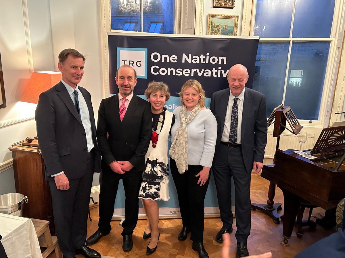 Delighted to host @ToryReformGroup for a fundraiser w/ @Jeremy_Hunt @twocitiesnickie and @DamianGreen