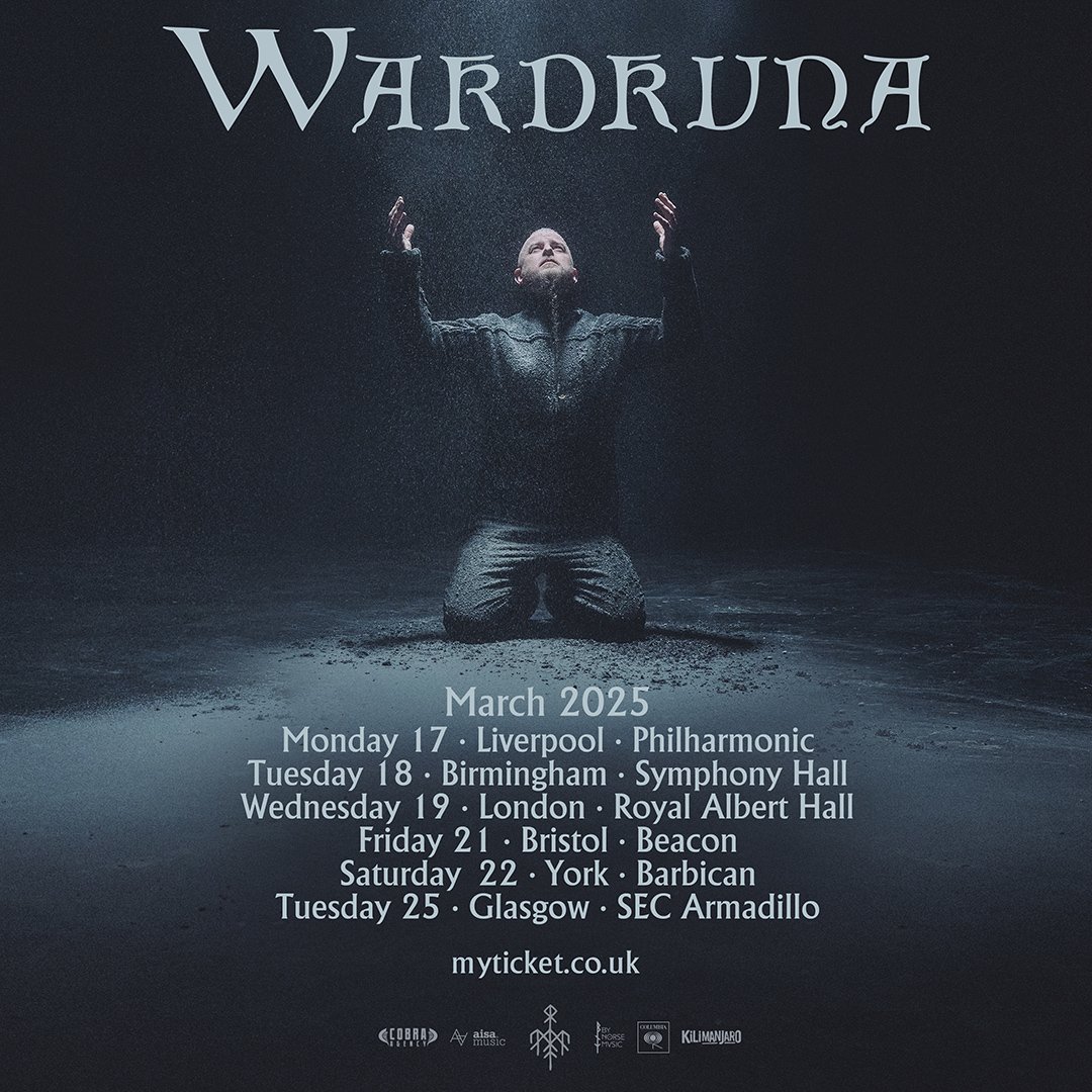 NEW: Wardruna (@wardruna) have just announced they are taking their Nordic folk and ancient Norse traditions on tour in 2025! 🐺🎶 Tickets on sale 9:00 Friday 12th April 2024 - set an event reminder here: bit.ly/4aOUWGK