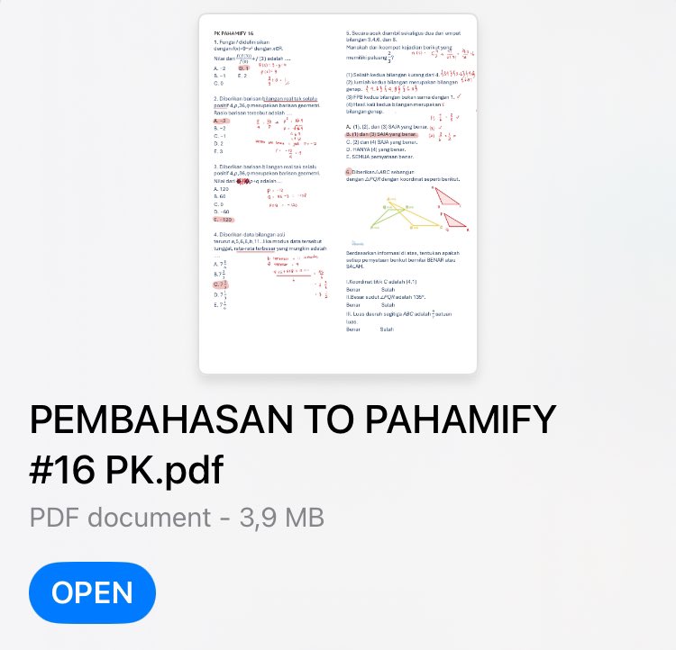 PEMBAHASAN TO MIPY #16 - SUBTEST PK -