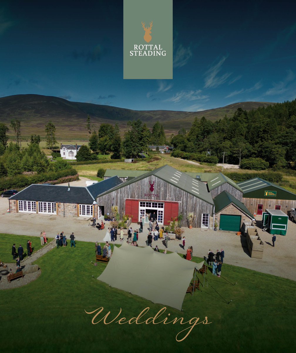 Rottal Steading is the perfect blank canvas to create the wedding of your dreams, set within our private country estate in the heart of Glen Clova. Download a copy of our brochure from our website using the link below: rottalestates.com/_files/ugd/bfc…