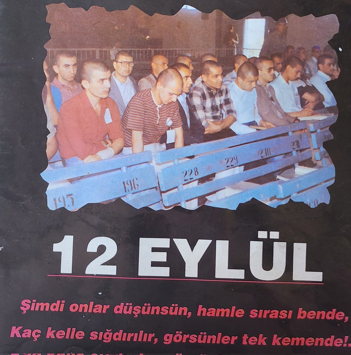 9.nisanlar bizler için kelepçelerin pırangaların kırılıp hürriyete açılan kapı demektir.NEREDE KALMIŞTIK diye NİZAM-I ALEM için İLAY-I KELİMETULLAH davasına yeniden omuz verme günüdür.Selam olsun baş verip baş etmeyenlere.Rahmet olsun önden gidenlere.