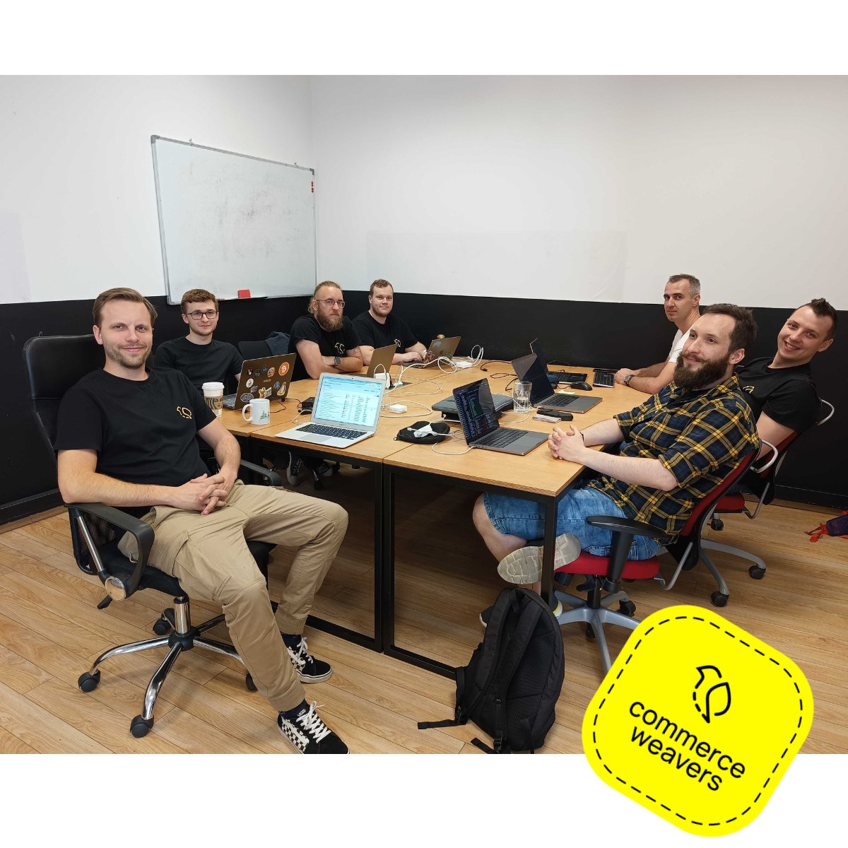 Commerce Weavers Hustle 🚀 Hey fam! Never one to sit back - just wrapped up a collab sesh in Katowice! 🧑‍💻 Being part of the Commerce Weavers? It's all about rocking the @Sylius world 🤝 🔥 Sneak peek! We're working on our 2nd plugin - it's going to be epic. Stay tuned!