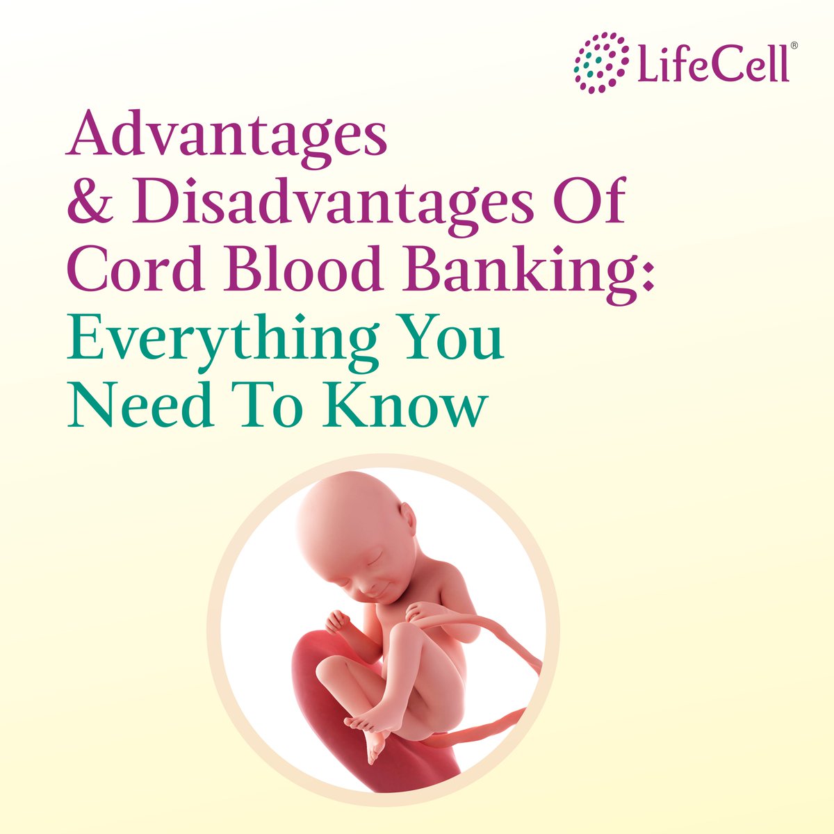 Check out our #blog on #Advantages & Disadvantages Of Cord Blood Banking. Discover the life-saving potential of #umbilicalcordbloodstemcells & why banking your baby's #cordblood is crucial. Learn about why LifeCell’s Community Stem Cell Banking is superior to private banking.