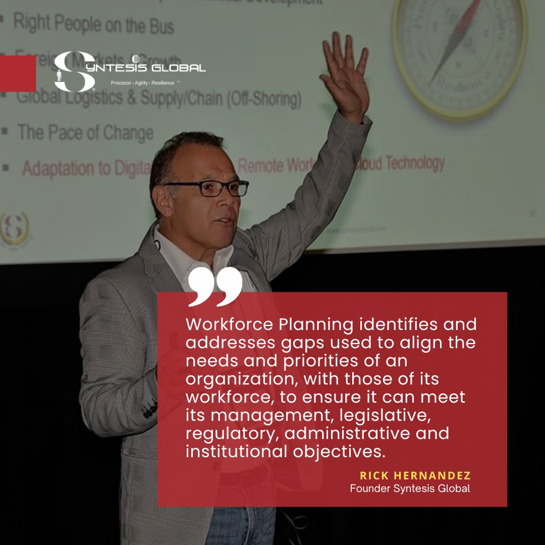 Aligning vision with action through Workforce Planning. 🎯 Discover how identifying and addressing gaps within your team can propel your organization forward, meeting and exceeding every goal. syntesisglobal.com/succession-pla….
.

#WorkforcePlanning #StrategicAlignment #OrganizationalGoals