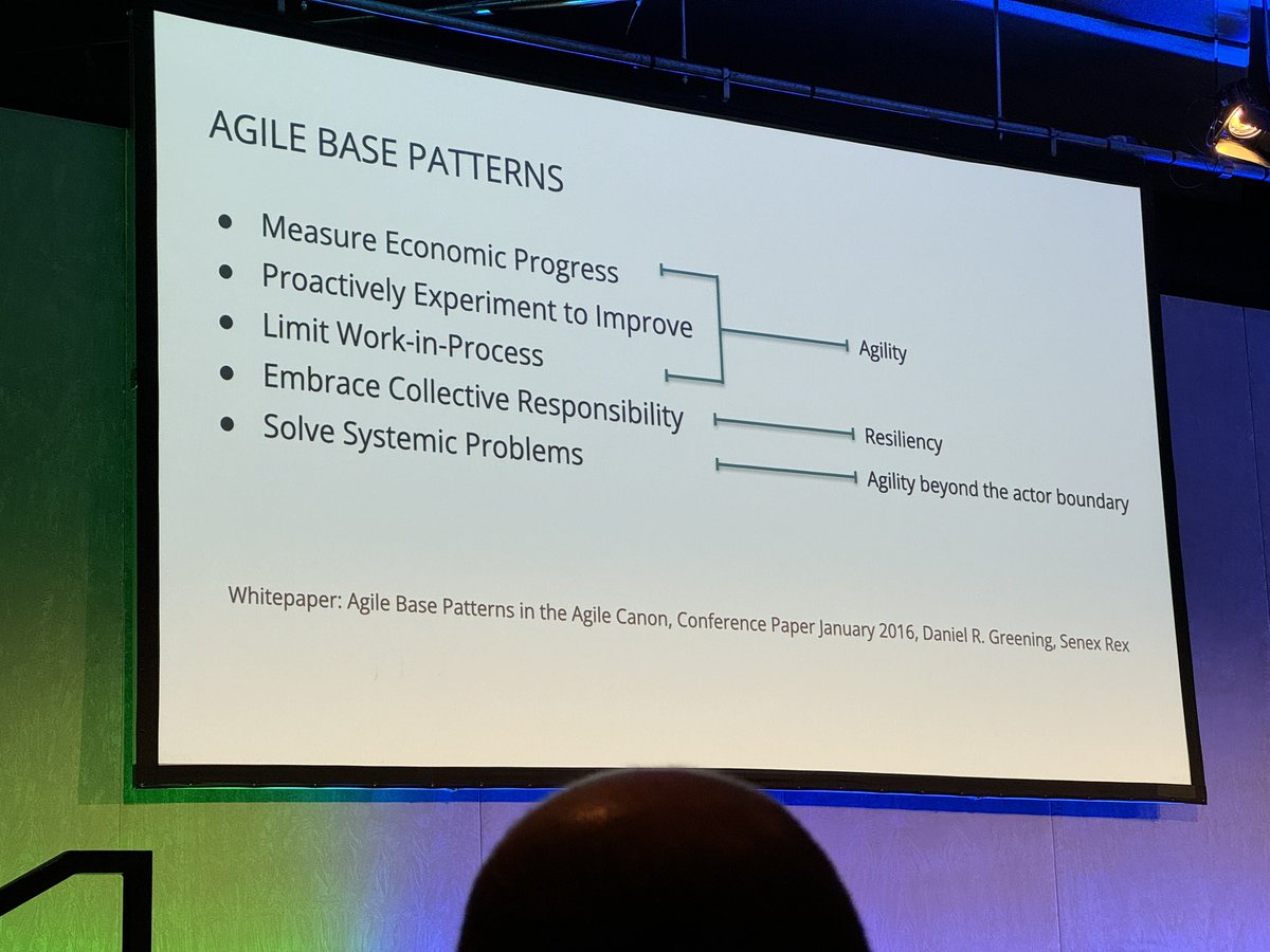 “Be aware of companies that are data rich but information poor. Over-reliance on rules, structure, and compliance can lead to poor outcomes” @tiani_original at #QConLondon