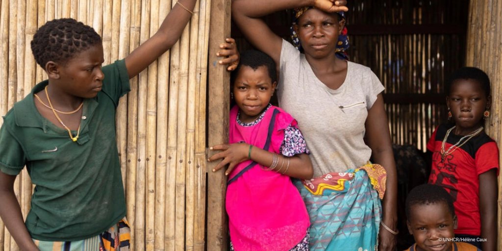 Maizala and her family walked for hours to reach safety in a settlement, in conflict-struck Northern #Mozambique. Like Miazala, 800,000 people remain displaced in Cabo Delgado. Underfunding significantly challenges @Refugees & partners providing aid. unhcr.org/news/stories/n…