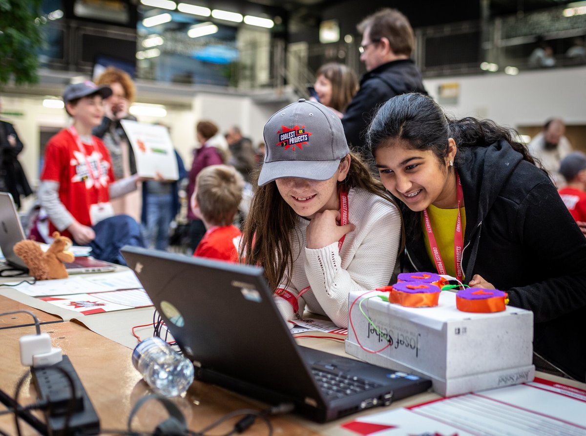 Don't miss out on showcasing your digital creations at #CoolestProjectsUK on 11 May in Bradford 🎉 Connect with fellow tech enthusiasts, enjoy coding activities, and be part of the coolest gathering for young tech creators in the UK 👾 Register now 👉 rpf.io/cpuk