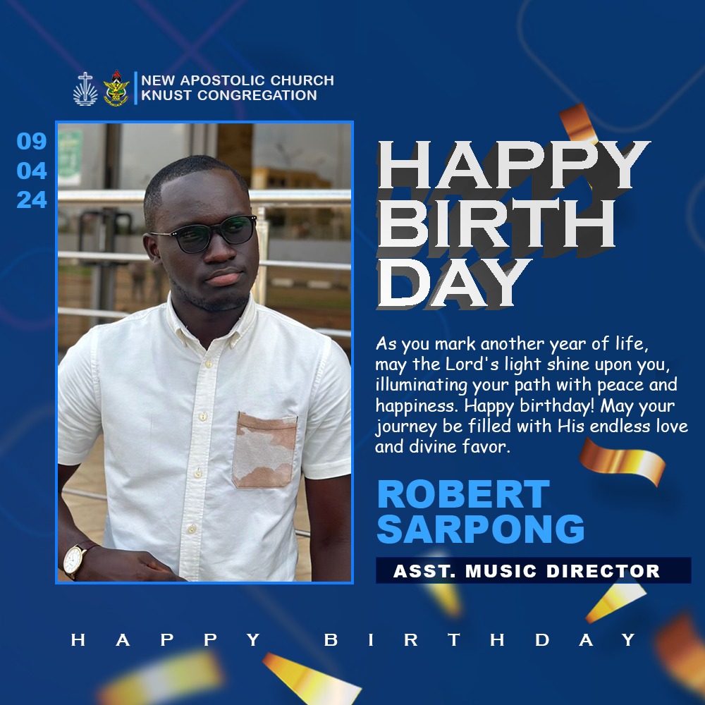 Happy birthday Robert 🥳🥳❤️🎉. May God bless you and have a great day !

#mynacfamily #prayerworks