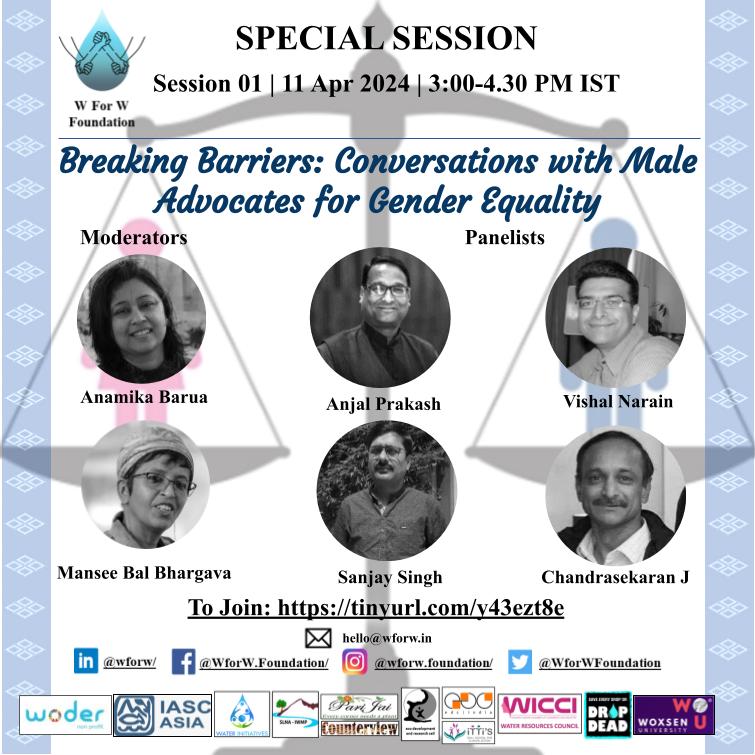 On April 11th at 3 pm, join us for an enlightening discussion with four remarkable men who have consistently championed gender equality in their personal and professional lives. They have fearlessly challenged existing norms, dismantling barriers that often seem insurmountable.