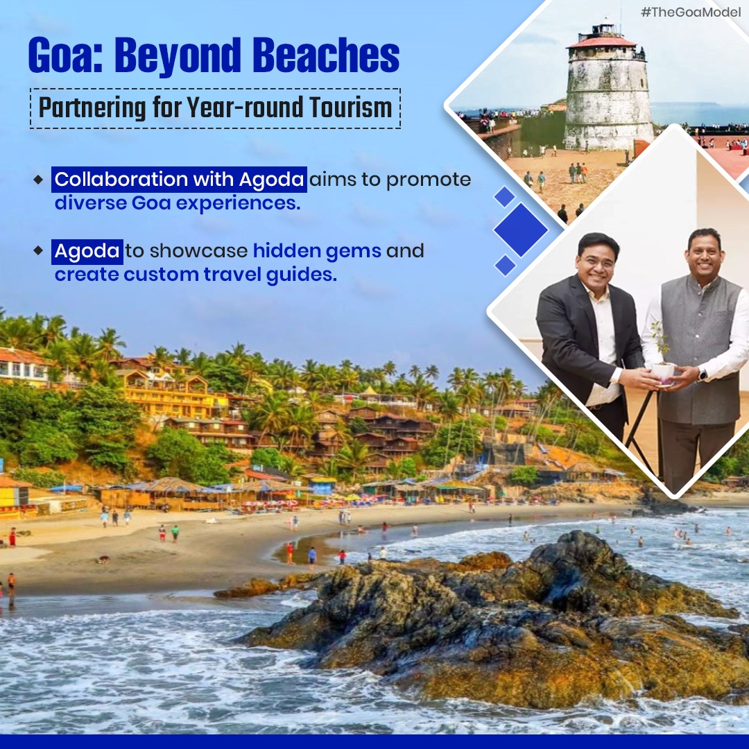 Explore the unseen side of Goa with Agoda! From tranquil backwaters to cultural delights, uncover hidden gems and plan your perfect getaway. Let's make every trip to Goa unforgettable! #GoaTravel #TheGoaModel
#UnseenGoa #HiddenGems #GoaExploration #MemorableTrips #TravelDiscovery