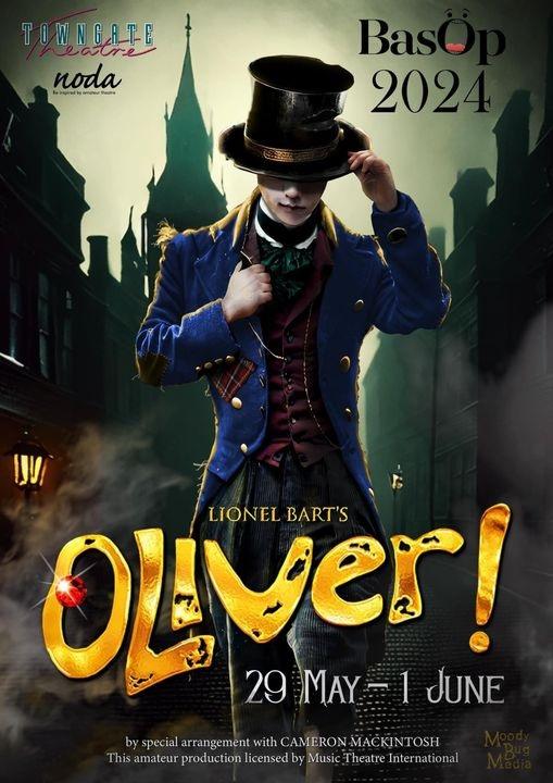 Basildon Operatic Society @BasOperatic present 'Oliver!' by Lionel Bart see dramagroups.com #Shows #UK #May2024 #Jun2024 - list your Show at @DramaGroups absolutely free! #amdram #breakaleg @followers