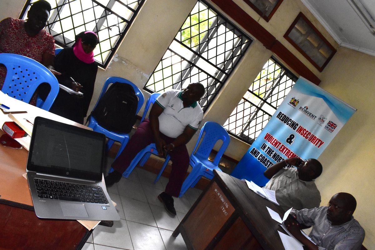 Ongoing! stakeholder engagement on promoting security in Nyali. Stakeholders highlighting major challenges encountered in preventing violence including SGBV and crime. They call for concerted efforts in addressing the issues. Supported by @ReinventKenya @TetraTechIntDev @UKaid