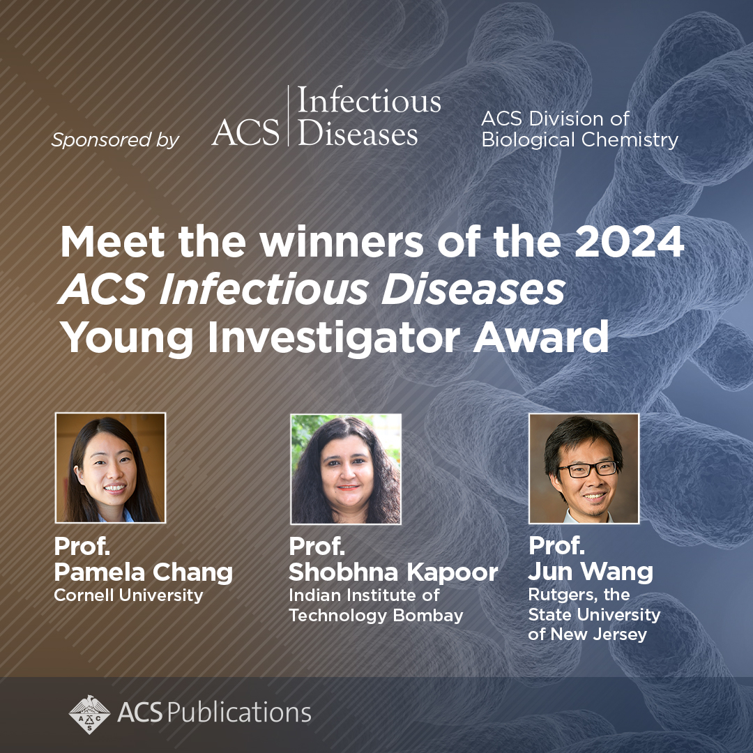 Congratulations to the winners of the 2024 ACS Infectious Diseases Young Investigator Award, presented by ACS ID and the ACS Division of Biological Chemistry!🎖️🎉 Link- axial.acs.org/biology-and-bi…