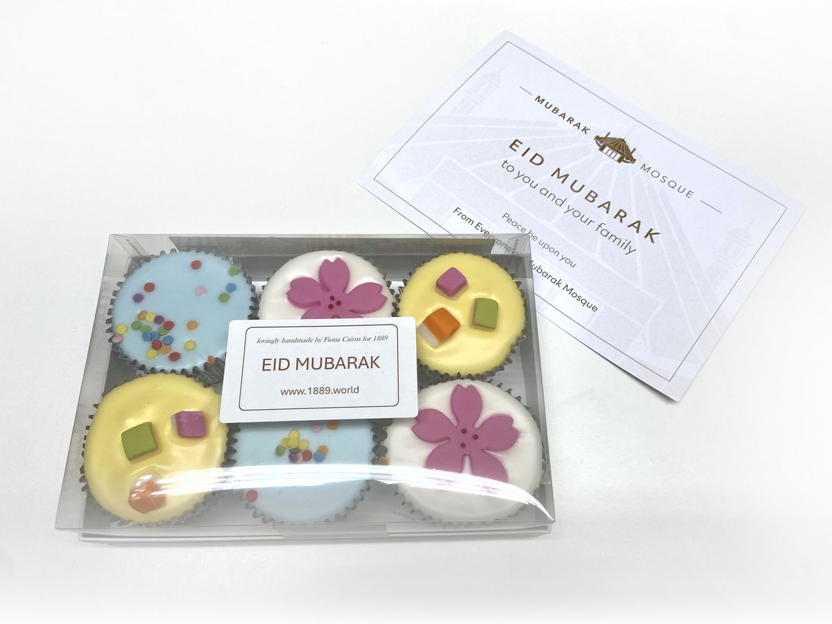 With Eid-ul-Fitr fast approaching, Mubarak Mosque was out sharing the joy with our neighbours, delivering cupcakes.

Be sure to check out <a href="/AMEA_UK/">Ahmadiyya Muslim Elders UK</a>'s  1889 campaign, encouraging acts of kindness to promote our message of ‘Love for All, Hatred for None’.
1889.world