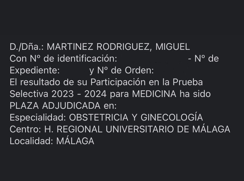 Puedo 🥺 R1 de la especialidad que me robó el corazón. Ginecología y Obstetricia en Málaga.