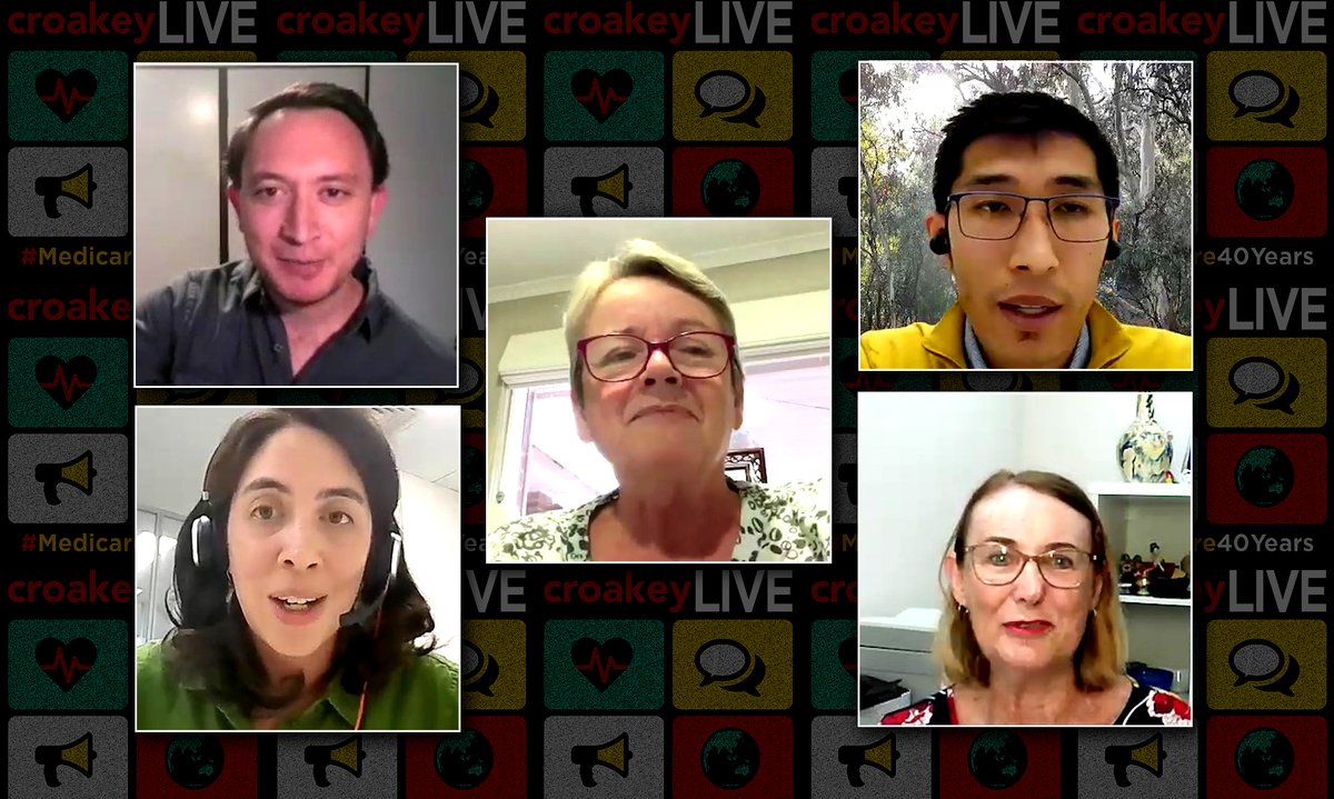 Warm thanks to speakers, participants & sponsors of our #CroakeyLIVE this week on tackling oral healthcare inequities. Grateful also for excellent chairing by @AlisonVerhoeven A full report coming soon at @CroakeyNews from @AlisonSBarrett #Medicare40Years