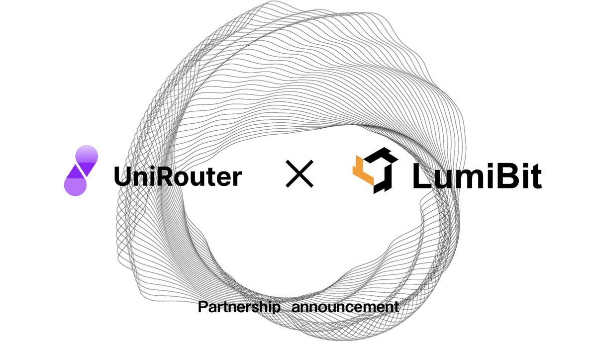 🤝 UniRouter is teaming up with @LumiBitL2 to redefine #Bitcoin's DeFi landscape! 🚀 💡 LumiBit's Layer 2 ZK rollup tech meets UniRouter's liquid staking to unlock new levels of liquidity and functionality within the BTC ecosystem. 💎 Dive into a world where your Bitcoin works…