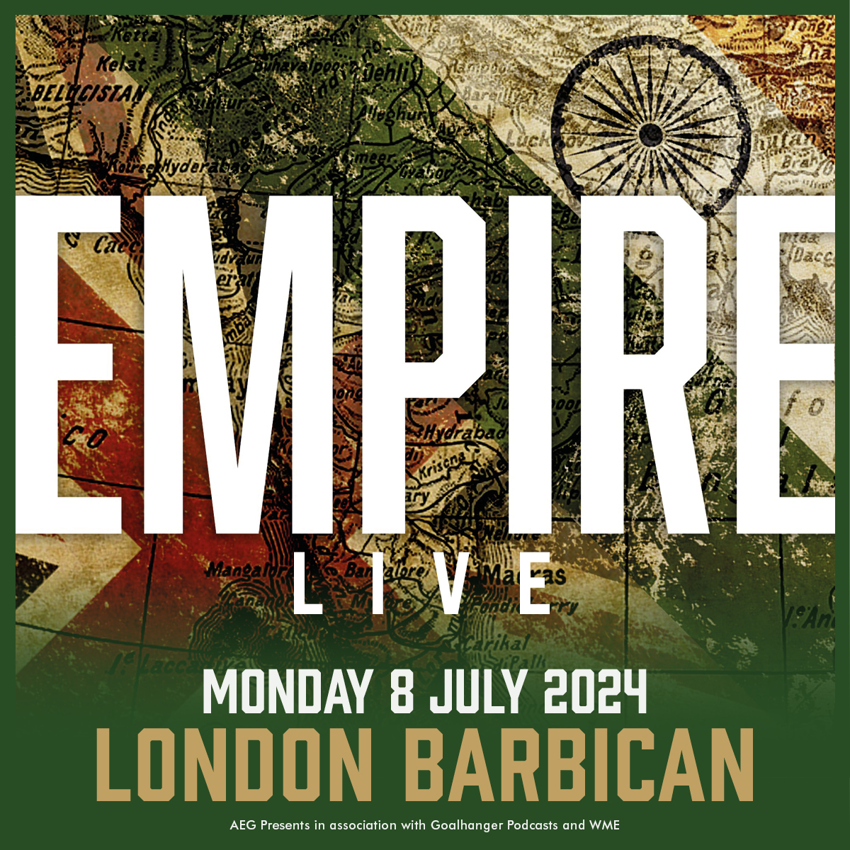 JUST ANNOUNCED! @EmpirePodUK | @BarbicanCentre | 8 July 2024 Tickets on sale this Thursday at 9am: aegp.uk/EmpireLive24