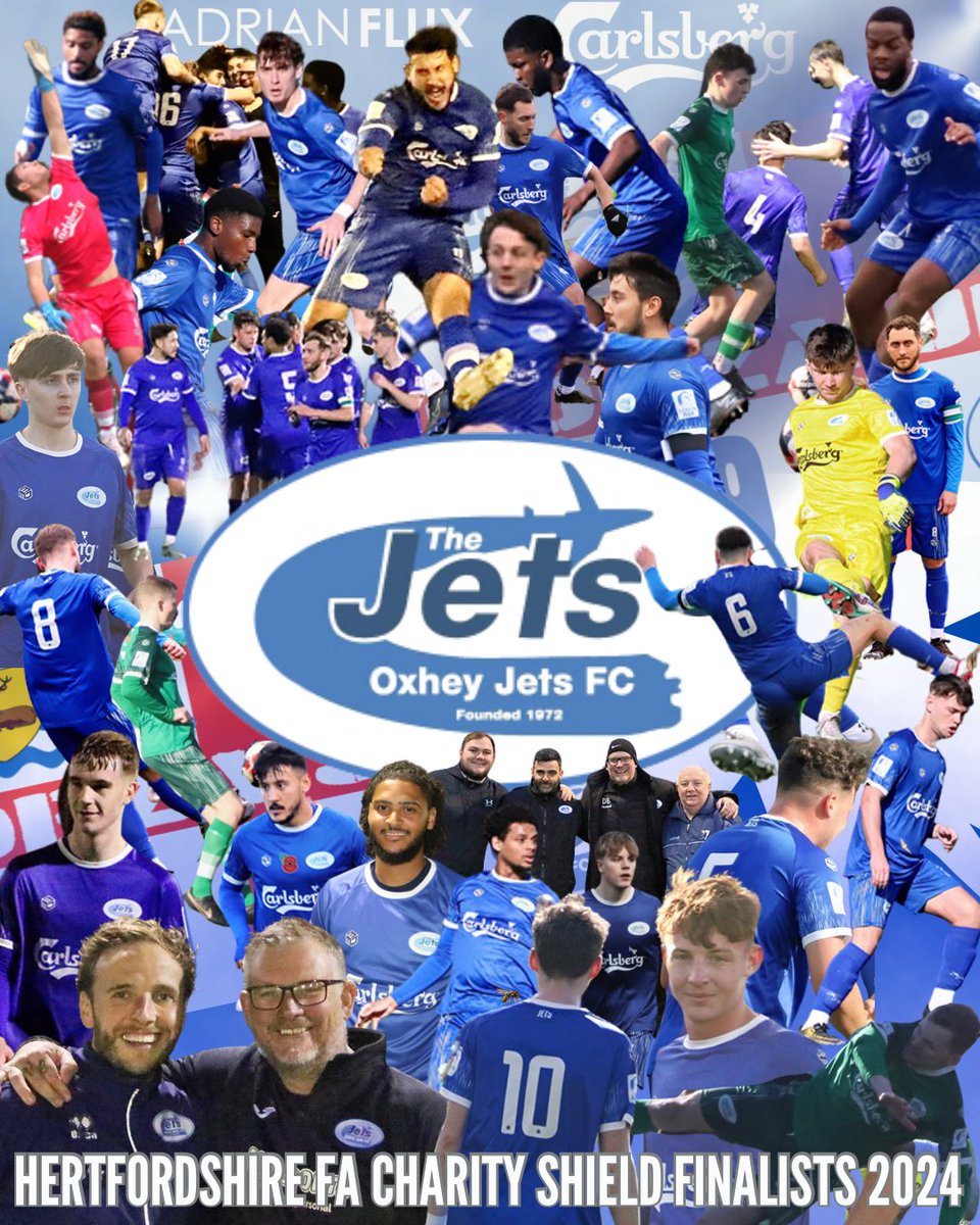 oxheyjetsfc's tweet photo. HERE ARE YOUR @HertfordshireFA CHARITY SHIELD FINALISTS✈️

Who’s travelling to Letchworth tomorrow?✈️

Shall we take a look at our the boys got us there?👀 https://t.co/a1AbFsmfO3
