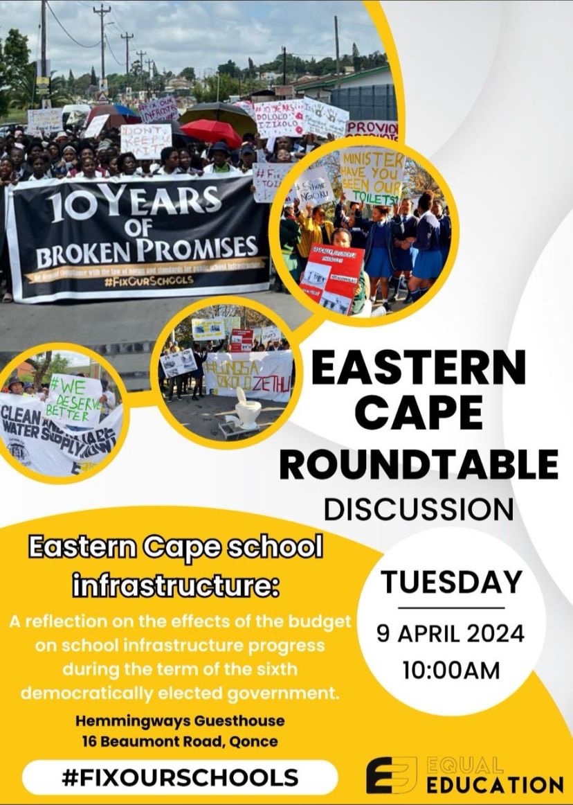 Today, @equal_education has a Roundtable to discuss the progress and plans for the infrastructure of EC schools… #FixOurSchools