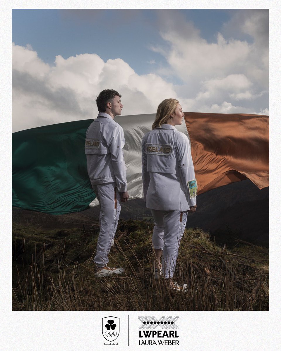 𝐓𝐞𝐚𝐦 𝐈𝐫𝐞𝐥𝐚𝐧𝐝 𝐱 𝐋𝐖 𝐏𝐞𝐚𝐫𝐥 We’re delighted to reveal our Paris 2024 Opening Ceremony wear that will be worn by Team Ireland.