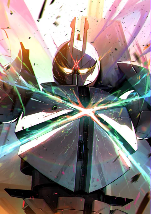 過去絵より25周年めでてぇ!!あとモビルフラット再販してくれ!! #ターンエーガンダム25周年 