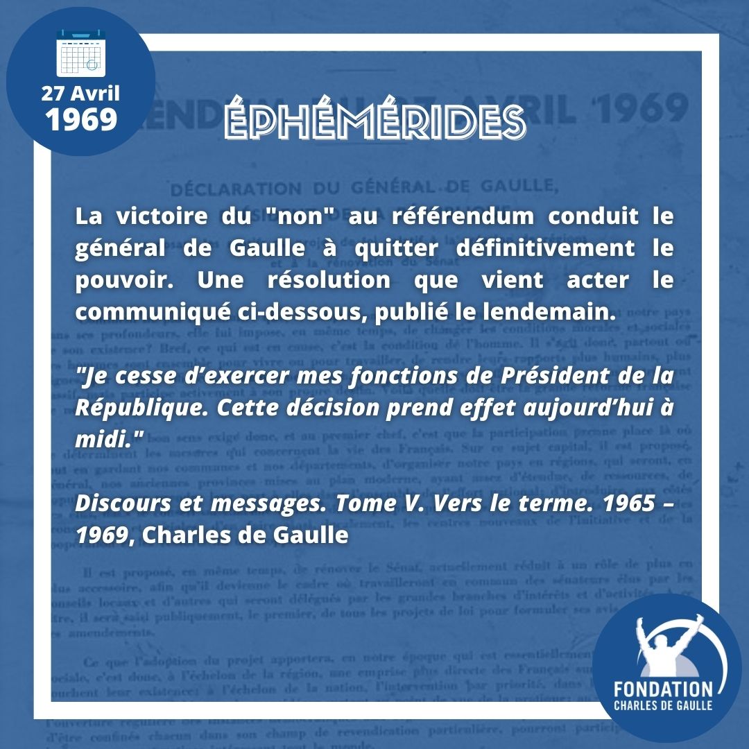 Fondation Charles de Gaulle (@Fondation_CdG) on Twitter photo 2024-04-27 07:00:00