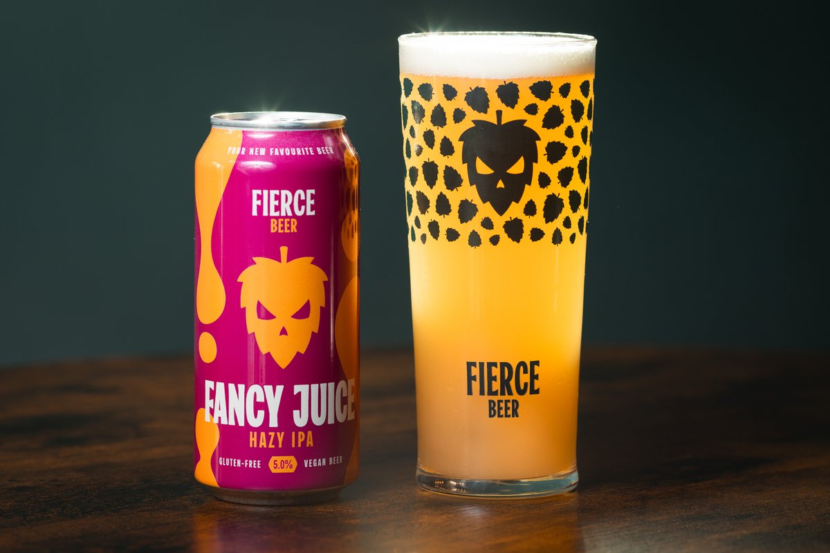 FANCY JUICE ✨ 🍻 🙌 Our core hazy IPA is tasting better than ever! 😍 Fancy Juice is juicy by name and juicy by nature, and it's also GLUTEN FREE & VEGAN🌱 Order yourself a can now 👇 🔗 loom.ly/DtOzCDo