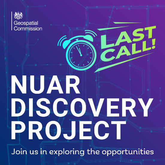 Do you have an idea for how National Underground Asset Register data could be used? There is still time to contribute suggestions to our NUAR Discovery Project but the final deadline for inputs is 29 April. Please email: nuardiscovery@atkinsrealis.com