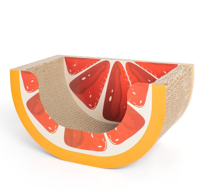 Grapefruit cat scratching board #Catscratchboard #pet #Cat #manufacturer #toy #dog #claw #cat #pettoys #MEOWLOVE #cattoys #catscratchingboard #catscratcher #catnest #kittylitter #catscratchpad #catlitter #catscratcher #sofacover #scratchboard #catsupplies #cat #furniture