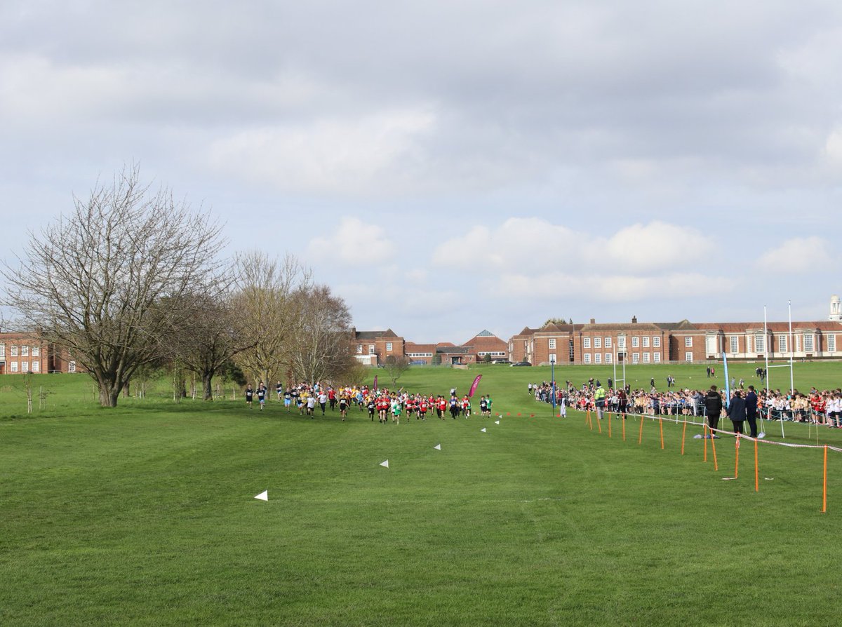 Before the end of term, our school hosted 59 primary schools for the annual primary school cross-country event! 🏃‍♂️ It was fantastic to witness the enthusiasm of so many pupils as they ran the course on our grounds. A wonderful display of athleticism and sportsmanship! #RHSHappy