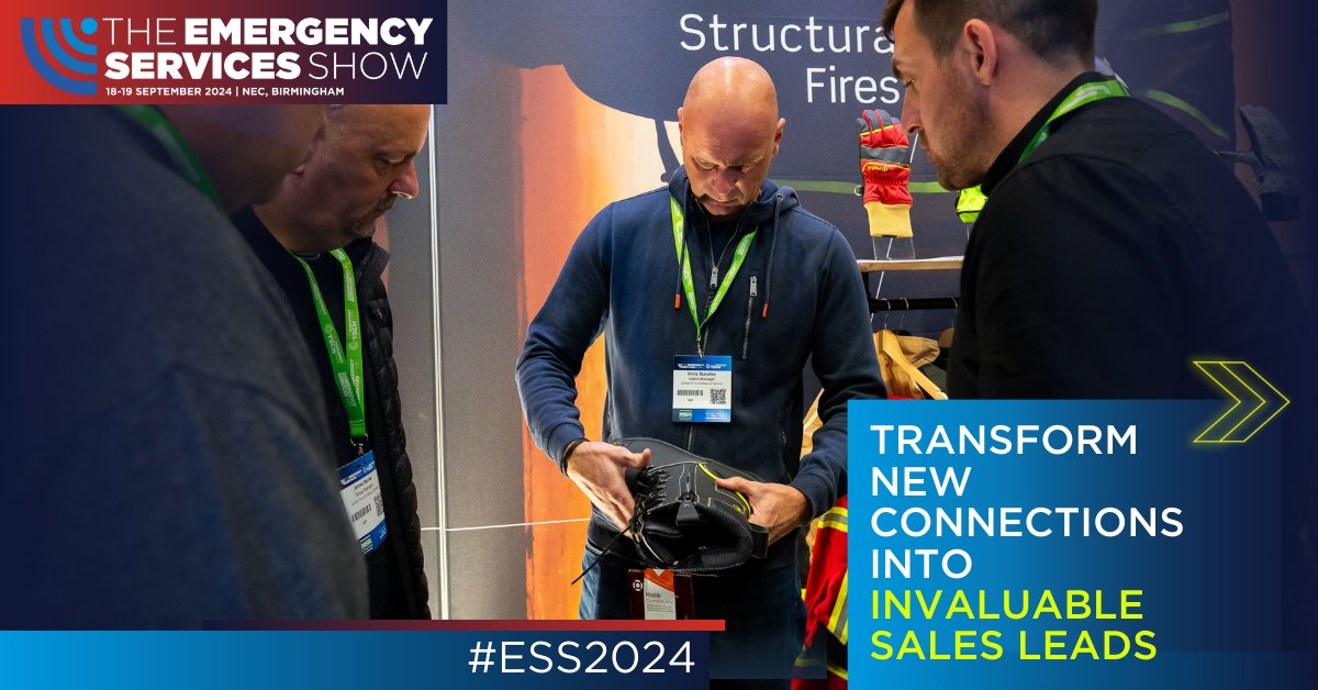 🚀 Position your brand at the forefront of the UK #EmergencyServices sector, exhibit at The Emergency Services Show to showcase your expertise and transform new connections into invaluable sales leads. Enquire about exhibiting today: hubs.la/Q02rP8Qw0 #ESS2024