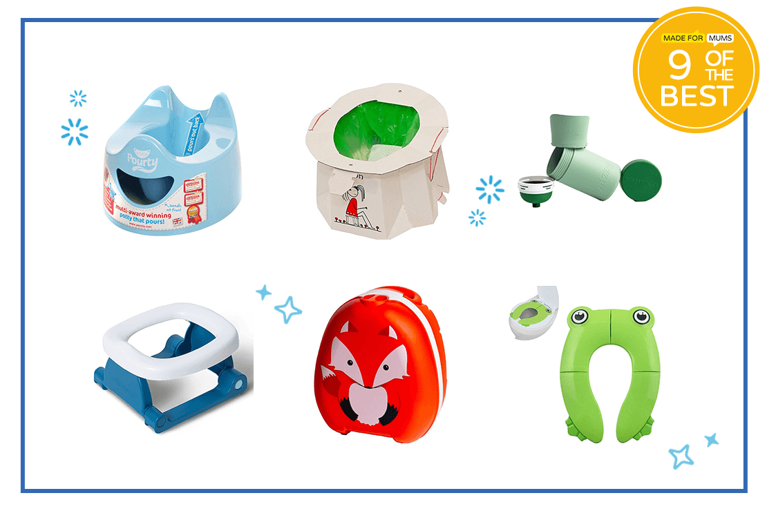 Leaving the house while you're potty training can be daunting, but having a foldable travel potty or seat with you wherever you go can do loads to relieve your worry about possible out-and-about toilet accidents... spr.ly/6017ZZo5t